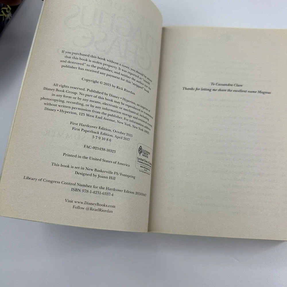 Magnus Chase, The Kane‎ Chronicles and The Mark of Athena by Rick Riordan Books